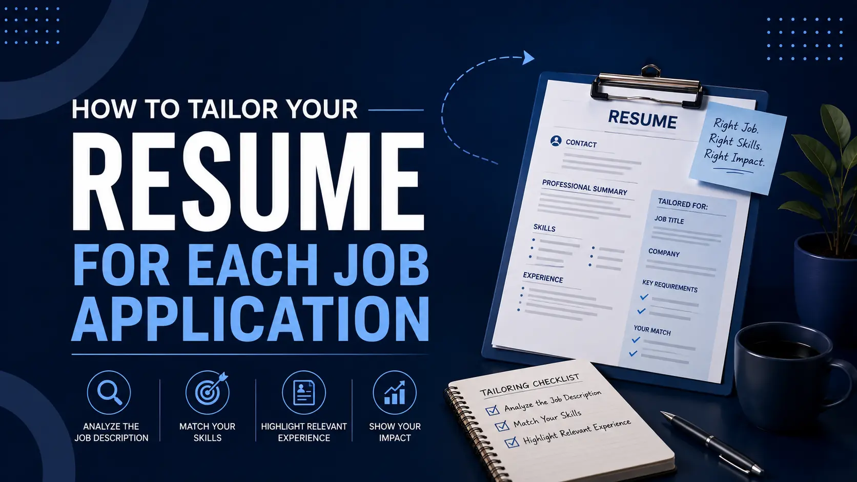 How to Tailor Your Resume for Each Job Application