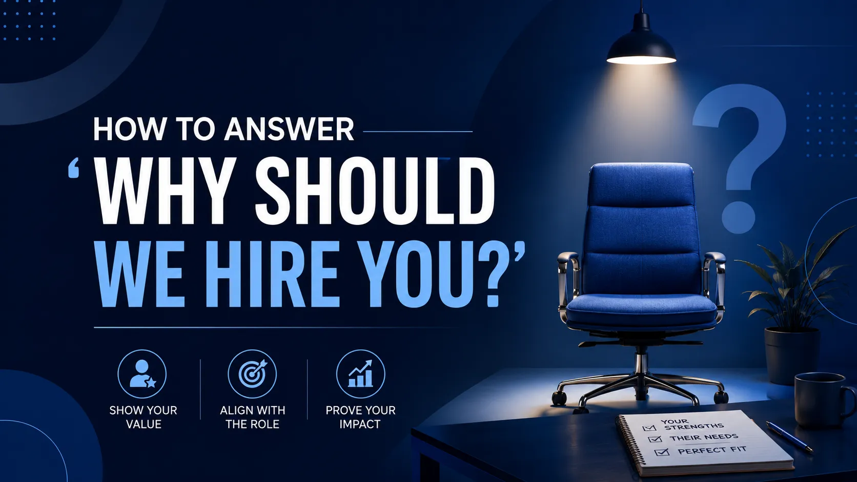 How to Answer 'Why Should We Hire You?'